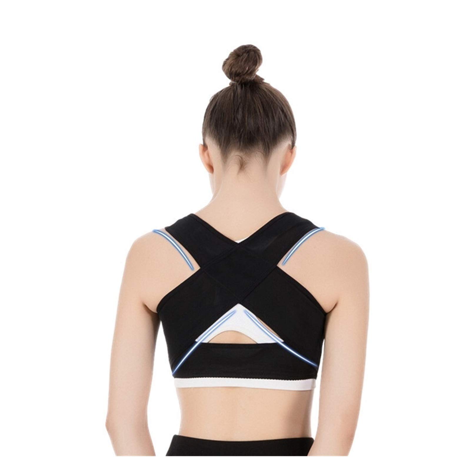 Ceinture de soutien ajustable pour le dos et correcteur de posture de la colonne