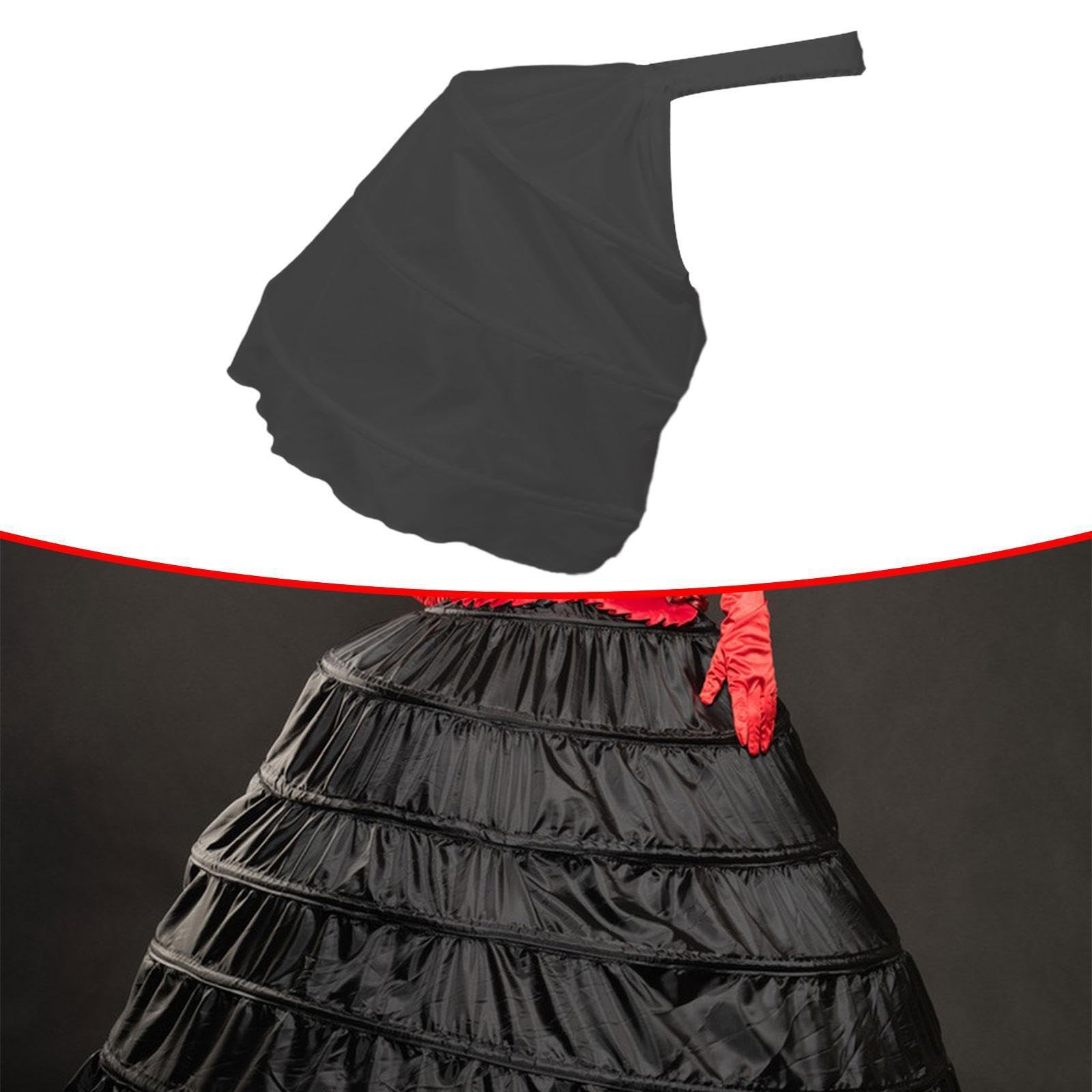 La versatile sottoveste corta con cerchio completa gli abiti