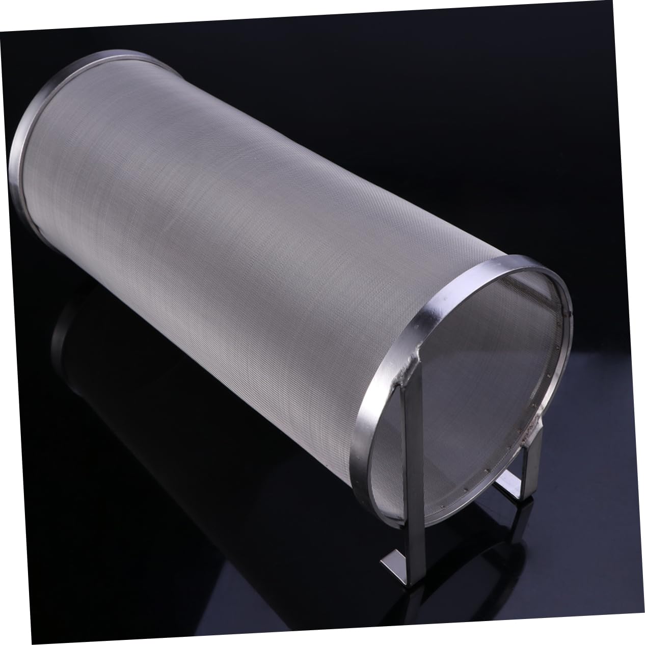 Amosfun Filtro in Acciaio Inox Argento per Brewing, Filtro