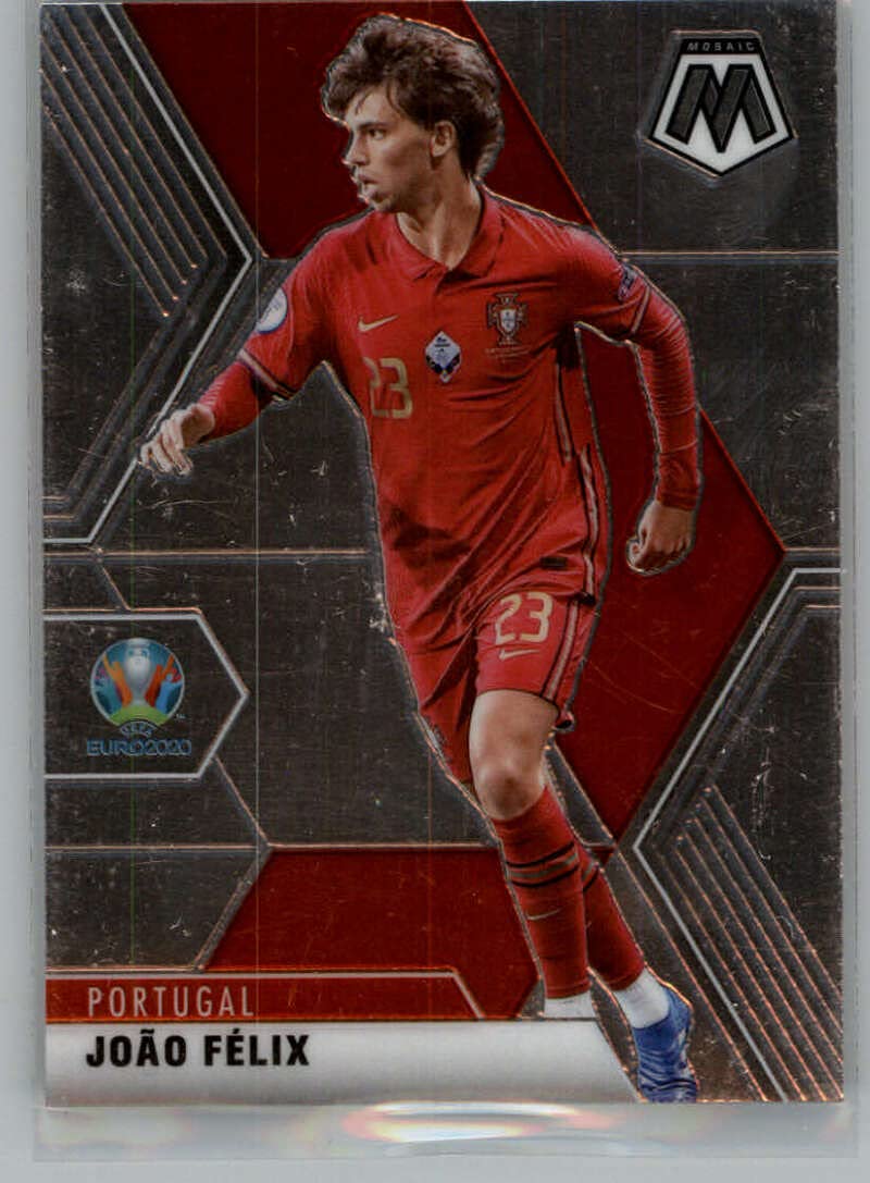 2021 Panini Mosaic UEFA Euro 2020#159 Joao Felix Portugal Official Soccer/Futbol Trading Card in Raw