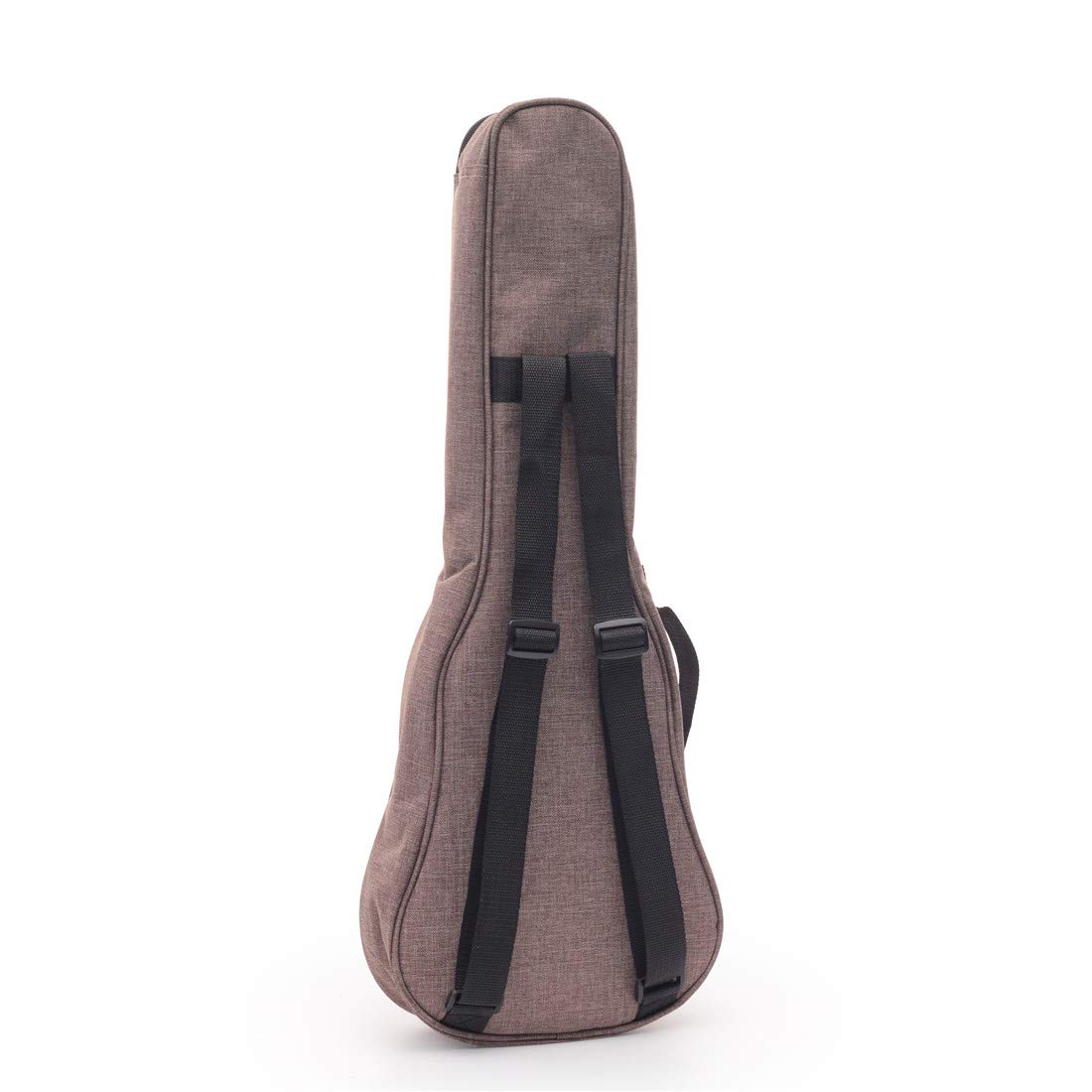 Housse Simple en Lin pour ukulélé 10 mm en éponge Portable étanche avec Poche de Rangement pour Accessoires