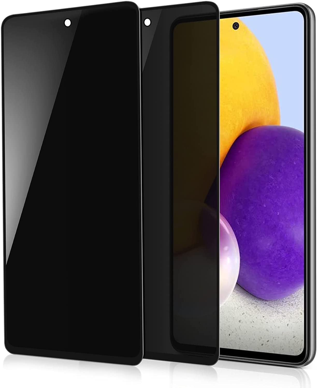 2 Pieces Tempered Privacy Glass Screen Protector For Tecno Pova Neo 2