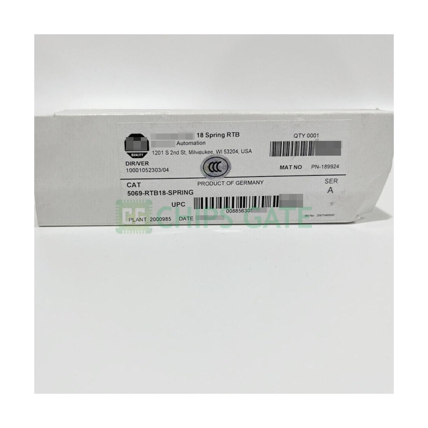 1 PCS 5069-RTB18-Spring /5069-RTB18-Spring Factory Sealed New