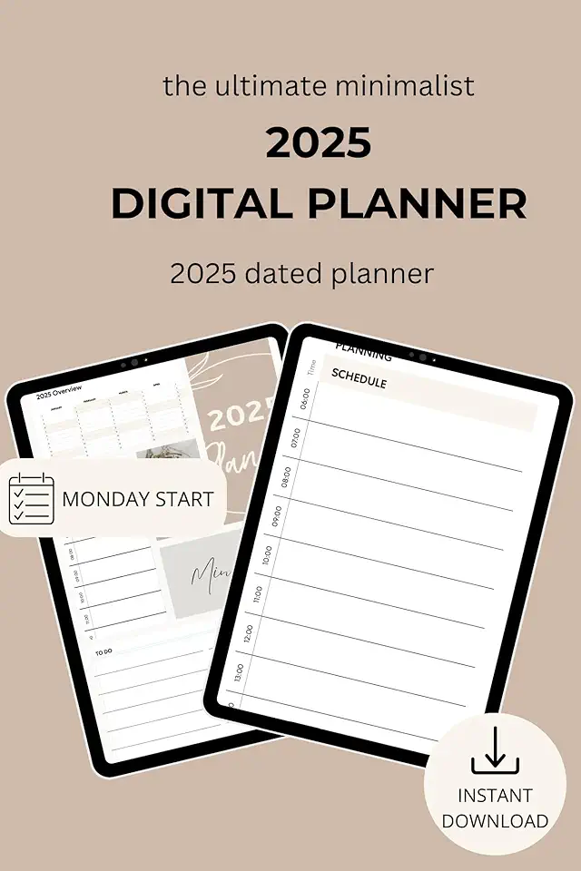 Digital Planner 2025 (English Edition)