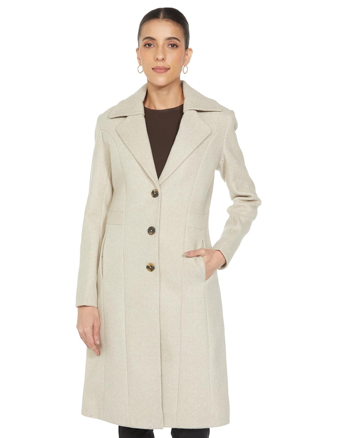 Qube By Fort Collins Women's Knitted Trench Coat - Stylish Longline Design, Lightweight & Warm, Perfect for Casual and For... - Review, Price and Buying Guide