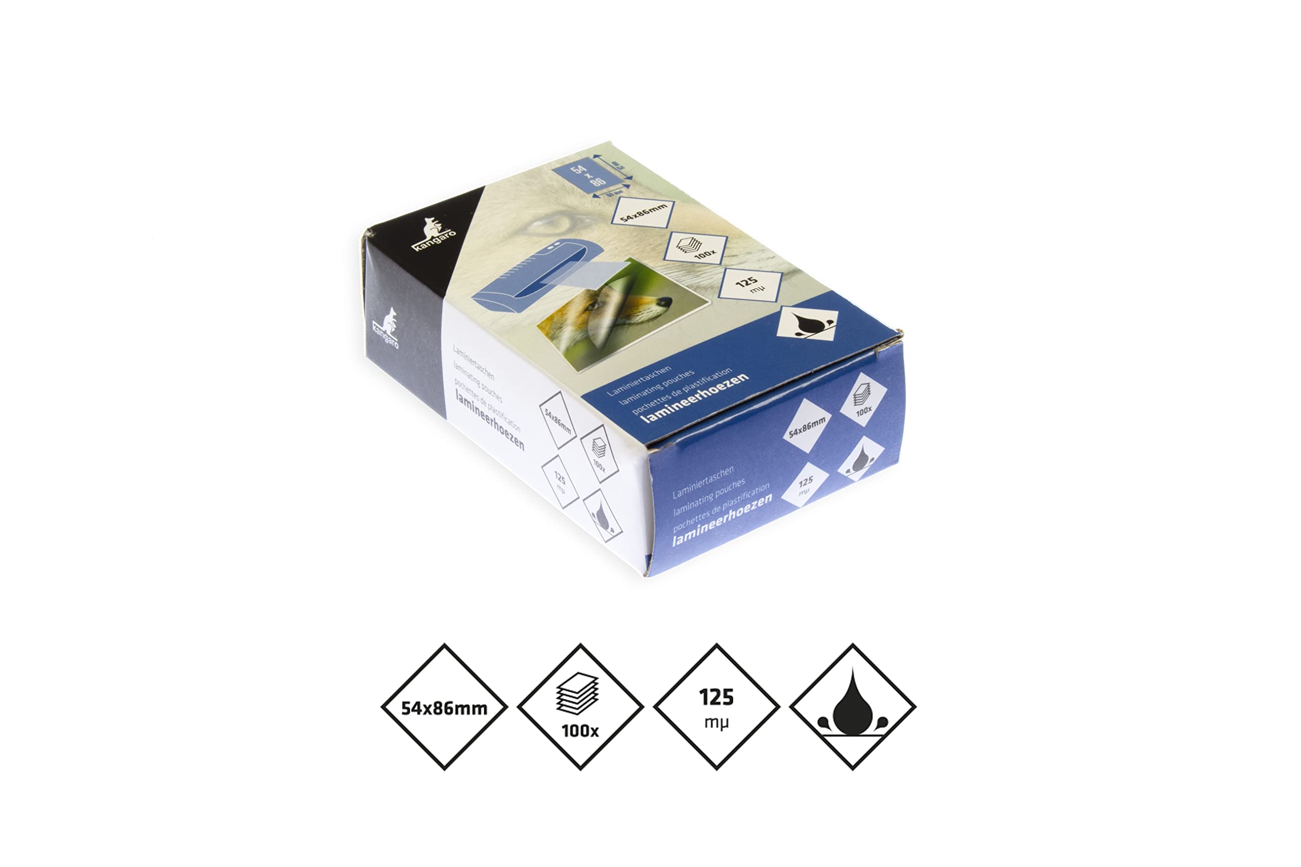 TruLam 5 Mil Laminating Pouches with Rounded Corners | Bookmark Medium Size | 2-1/2 in. x 7-3/4 in. | Glossy Finish | Premium Adhesive for High-Clarity | 2 Carriers Included | 100 Pack