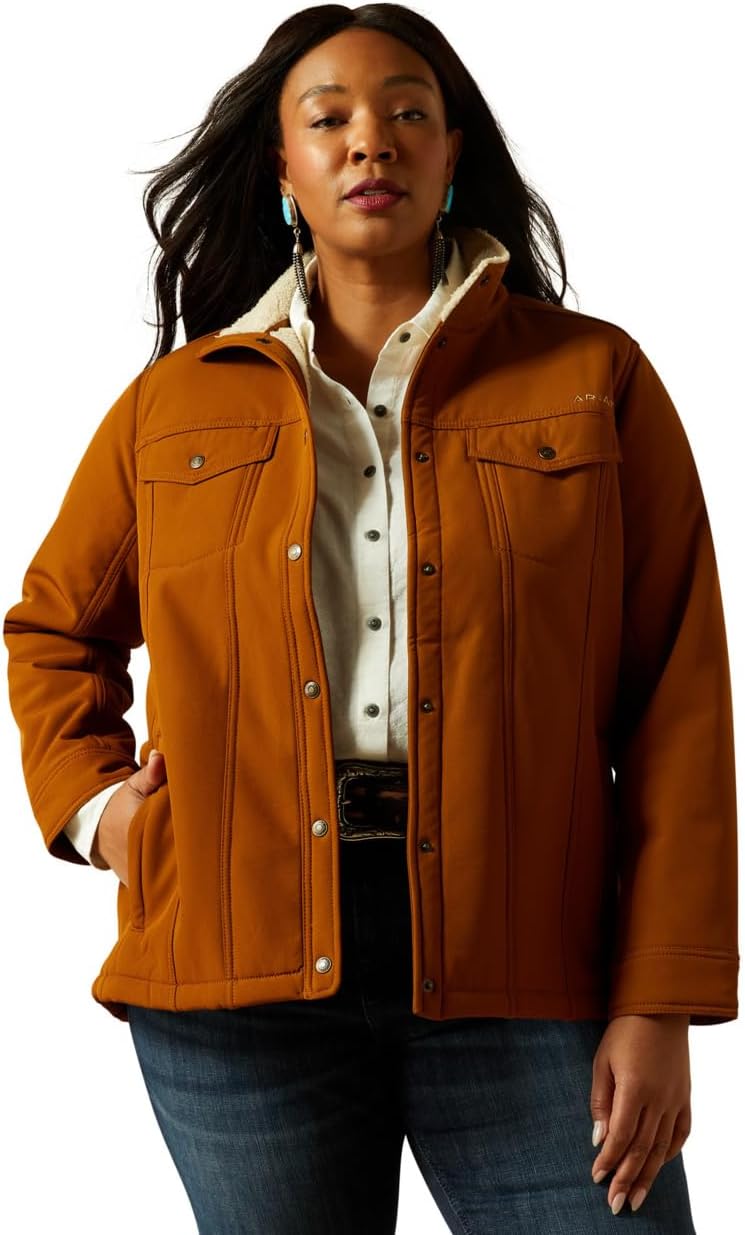 ARIAT Women's Berber Back Softshell Jacket