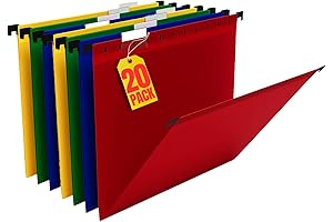 1InTheOffice Poly Hanging Folders - Your Document Management Solution