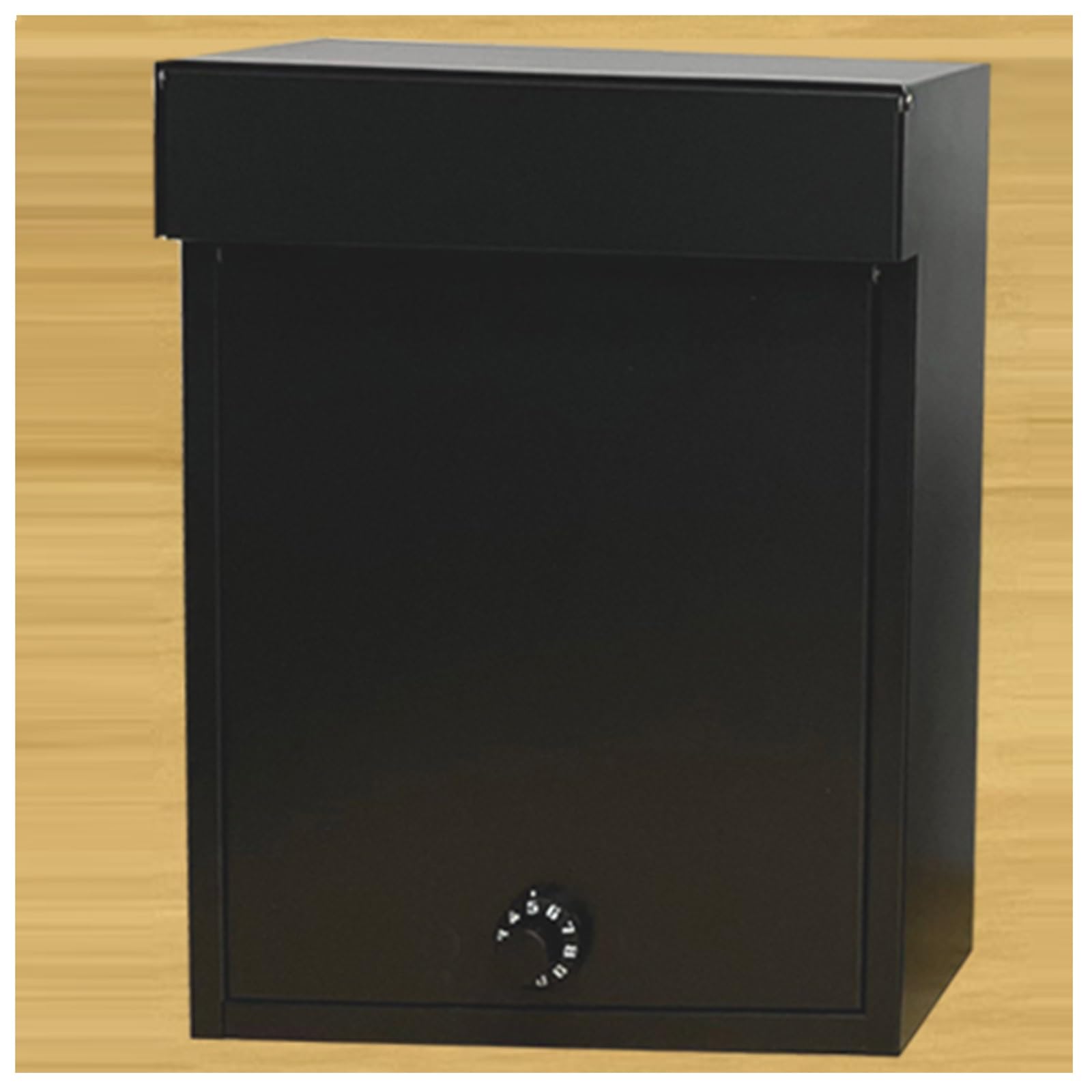 NQNFWCRJ Metal Mailbox with Combination Lock Household Wall-Mounted Mailboxes Outdoor Water Proof Newspaper Boxes, Shockproof Foam Pads Inside