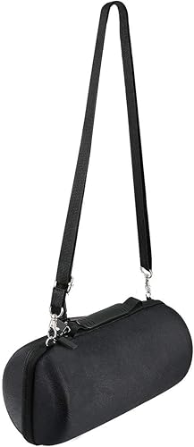 Miniatura 7 de co2CREA Estuche de viaje rígido de repuesto para Bose portátil inteligente  hogar altavoz carga cuna (funda negra triple con correas para el hombro)