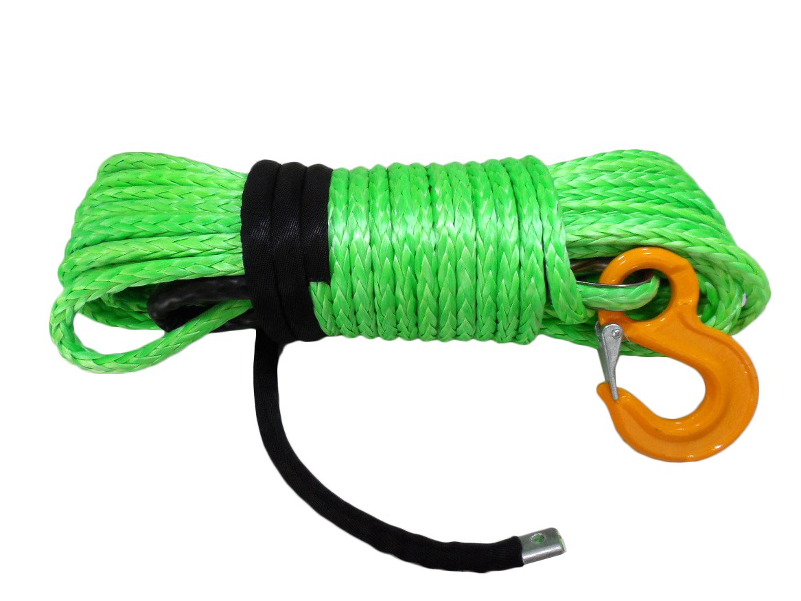 Corda Sintetica Per Verricello 12mm X 30m - Arancione Per Fuoristrada E ATV - Foto 7