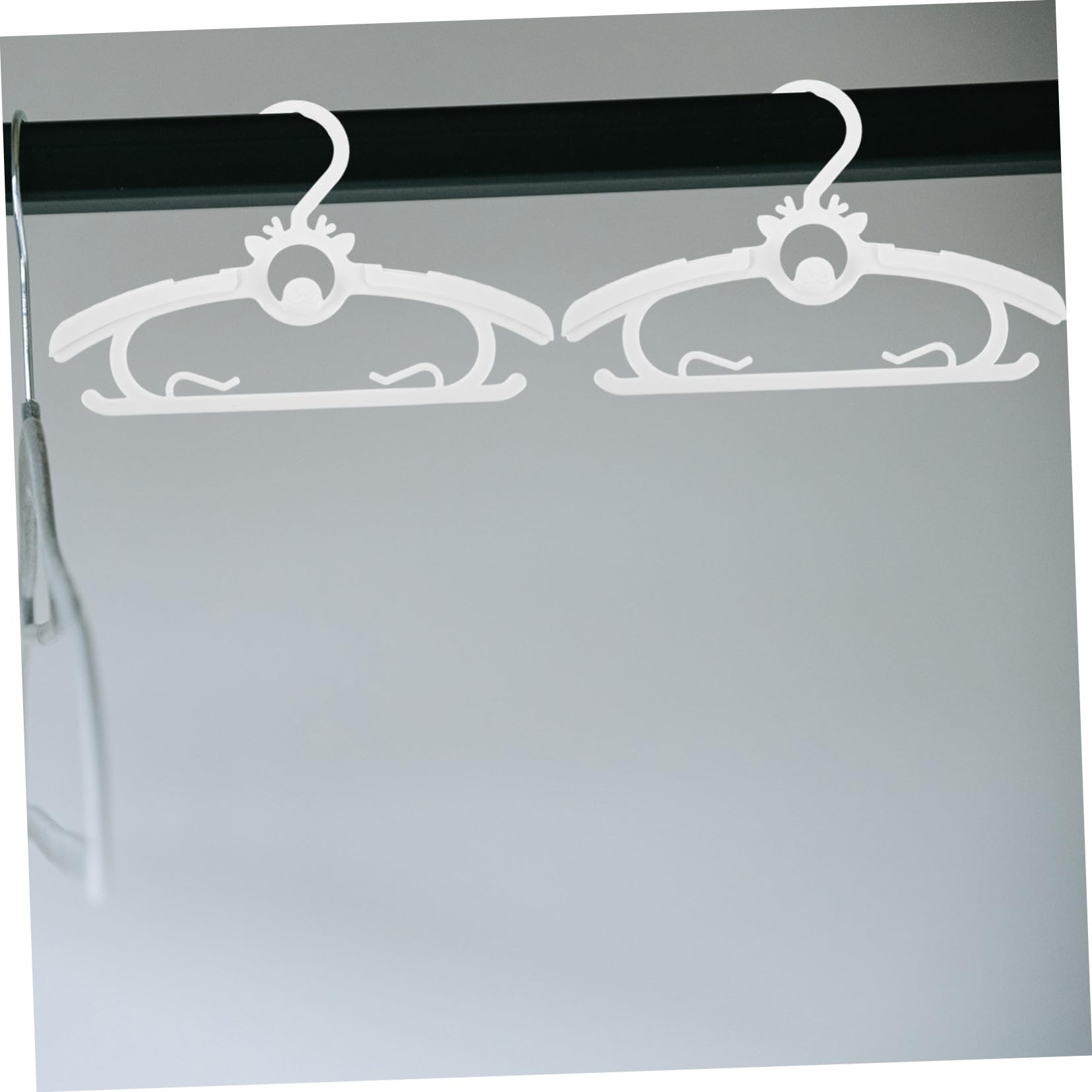GALPADA 30 Stück Babykleiderbügel kleiderständer Hangers Kinderbügel bügel Kleiderbügel für bügel für Babykleidung kleiderbügel Kind White