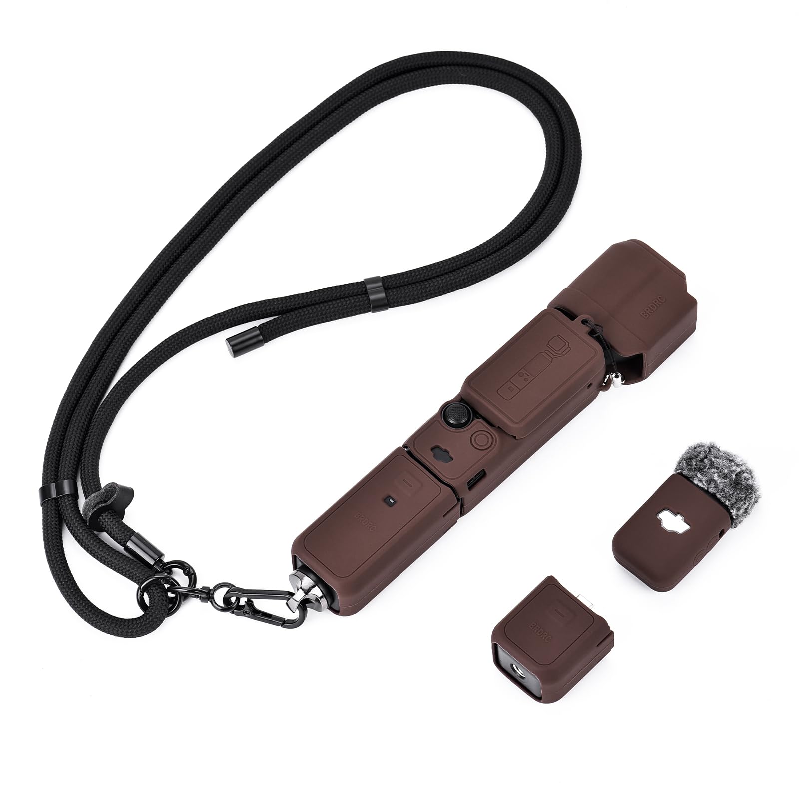 Funda para DJI Osmo Pocket 3 con correa cruzada para viajes y vlogs 8