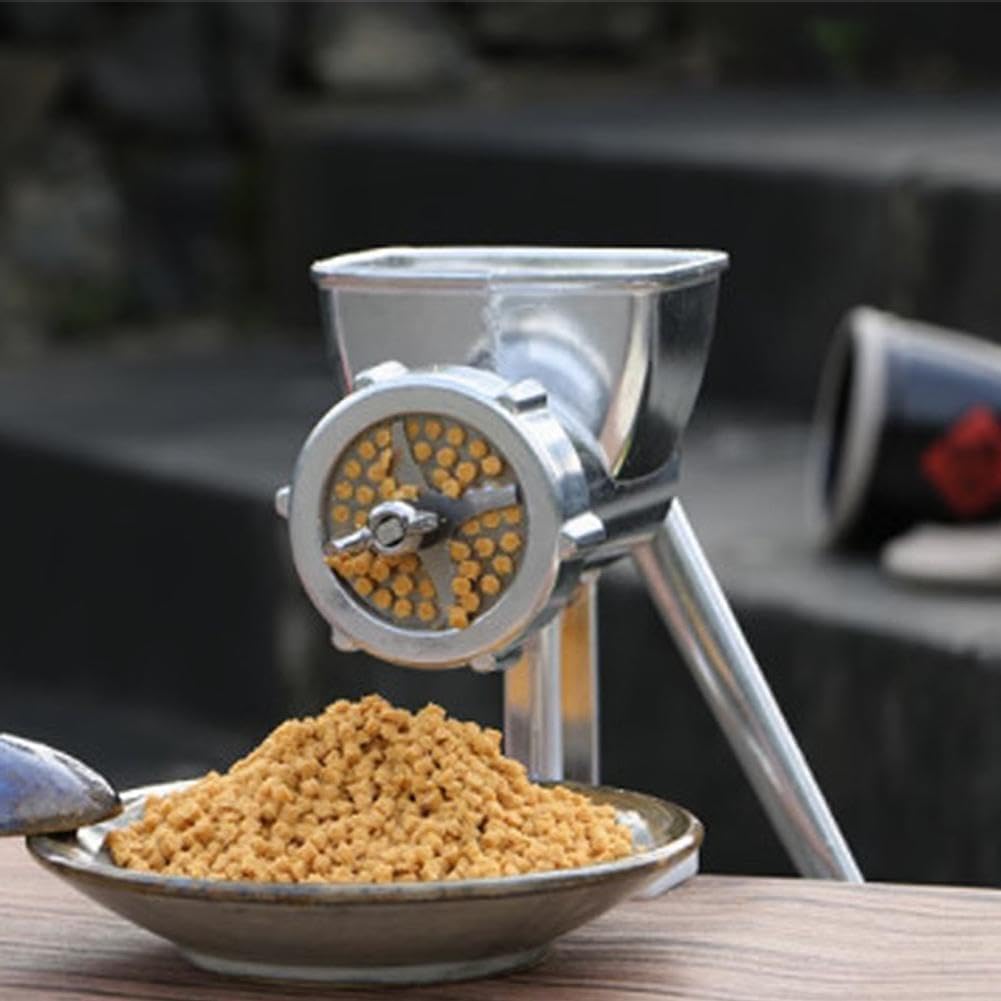 Máquina de pellets de alimentación manual, herramienta de procesamiento de extrusión para el hogar, pequeña y pequeña, para alimentar peces y mascotas y pájaros