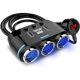 HSR Fast Charge Car Charger - Black