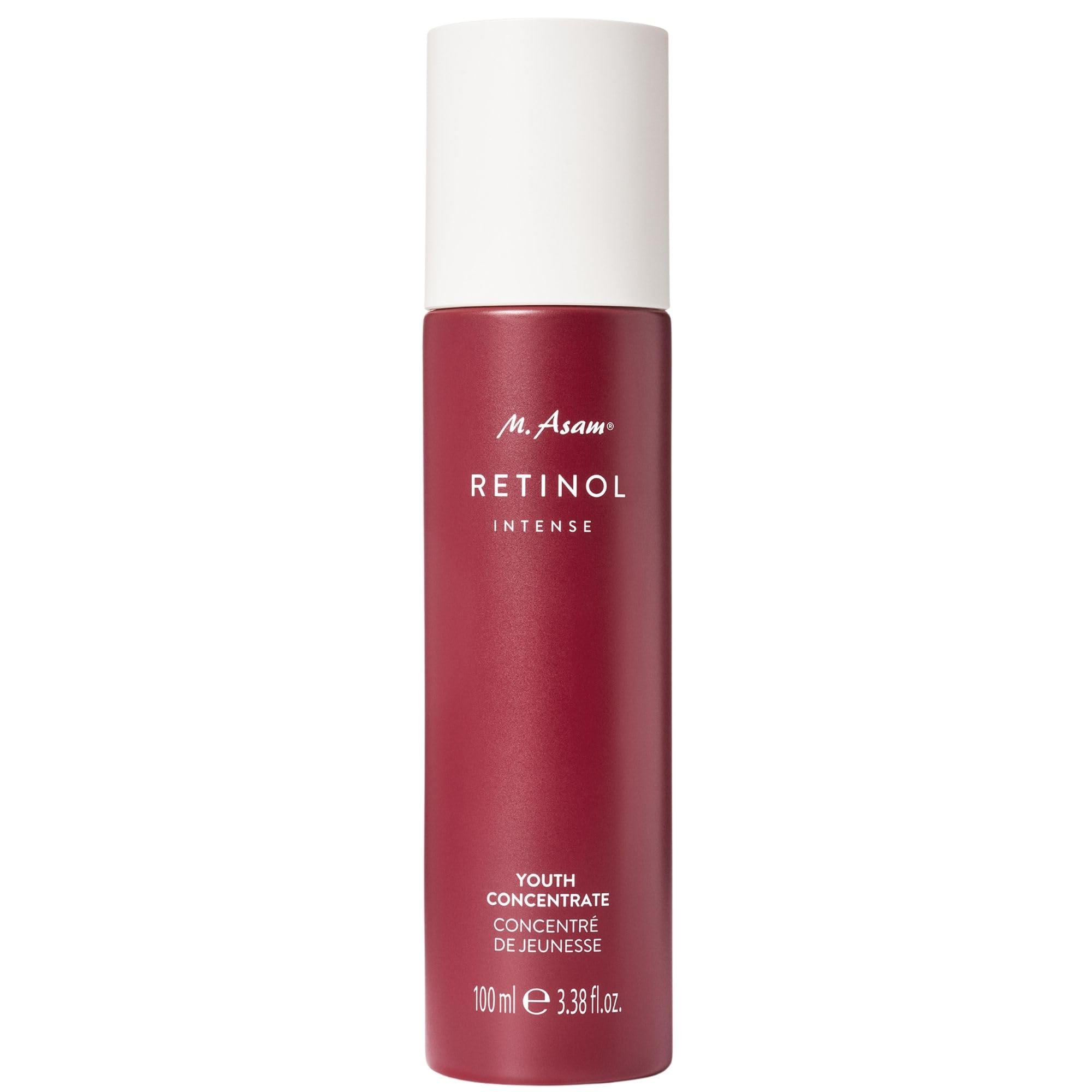 M. Asam Retinol Intense Youth Concentrate (100 ml) | Retinol Serum Hochdosiert Für Anti Aging Frauen, Straffendes Serum Gegen Falten Und Augenringe