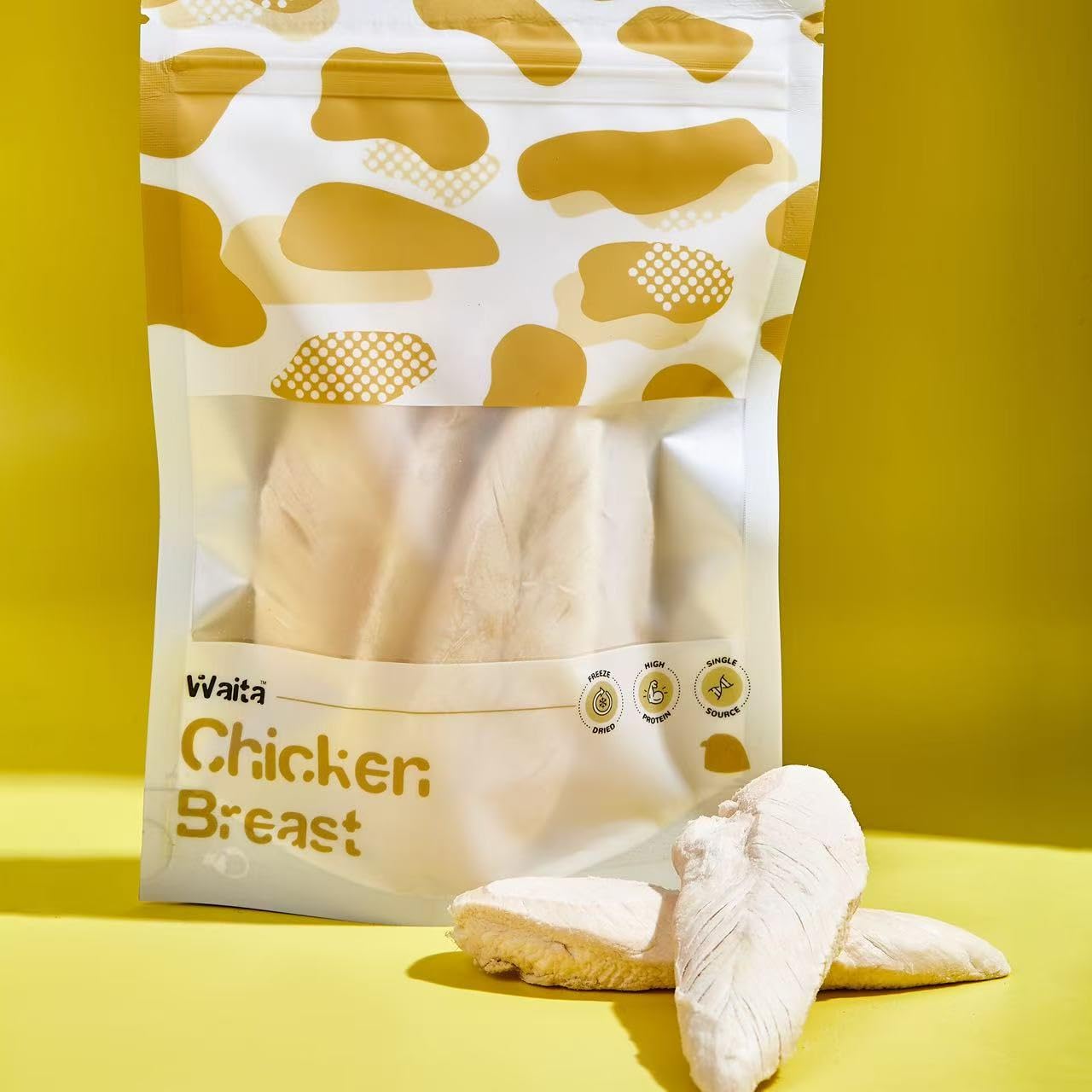 Freeze-Dried Whole Chicken Breast for Cat Treats Pets Dog Treats Natural Fresh Cat Food And Dog Food 50g Bag