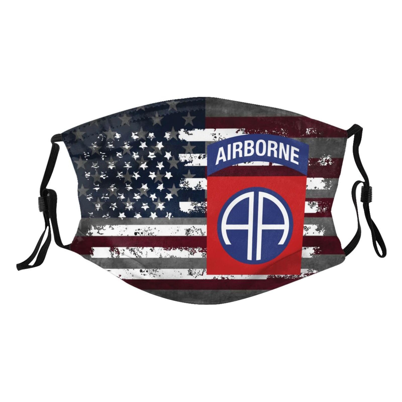 82nd Airborne Division Adult Dust Mask Adjustable Dust Face with 2 Filter17