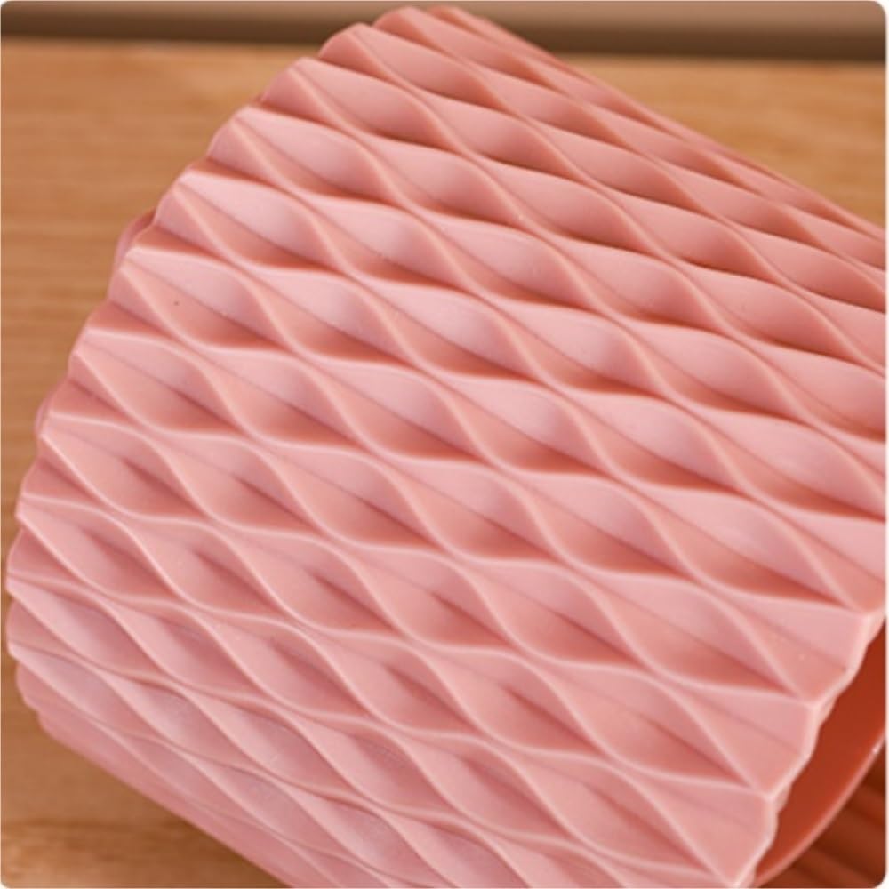 Stifteköcher Stifte Halter Ein Drehbarer Stifthalter Mit Fünf Fächern, Geeignet For Büros, Schulen Und Privathäuser Schreibtisch-Organizer(Pink)