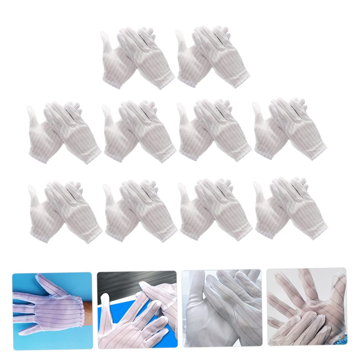 DOITOOL 50 Pares De Guantes Antiestáticos Guantes Electrónicos De Reparación Antiestáticos Antiestáticos Para Instalación Electrónica Trabajo En Fábrica De Electrónica