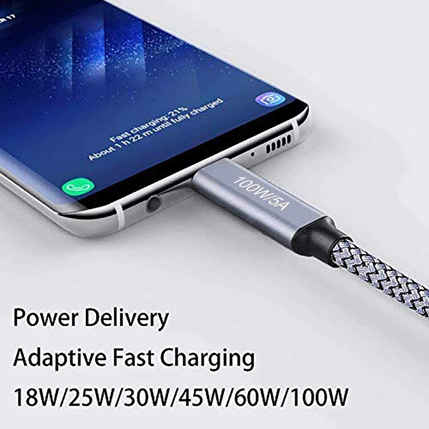 Cavo USB c 20ft 100w