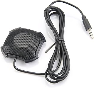 UKCOCO Microfone Com Função Mudo 360º Alto-Falantes De Computador Microfone De 360 Graus Microfone USB Microfone De Mesa Telefone De Mesa Microfone De Mesa Microfone De Reunião