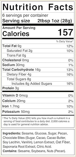 Miniatura 26 de Halva Kingdom Postre vegano Halva sin azúcar de sésamo abierto Ingredientes saludables, sin gluten, tarro certificado Kosher