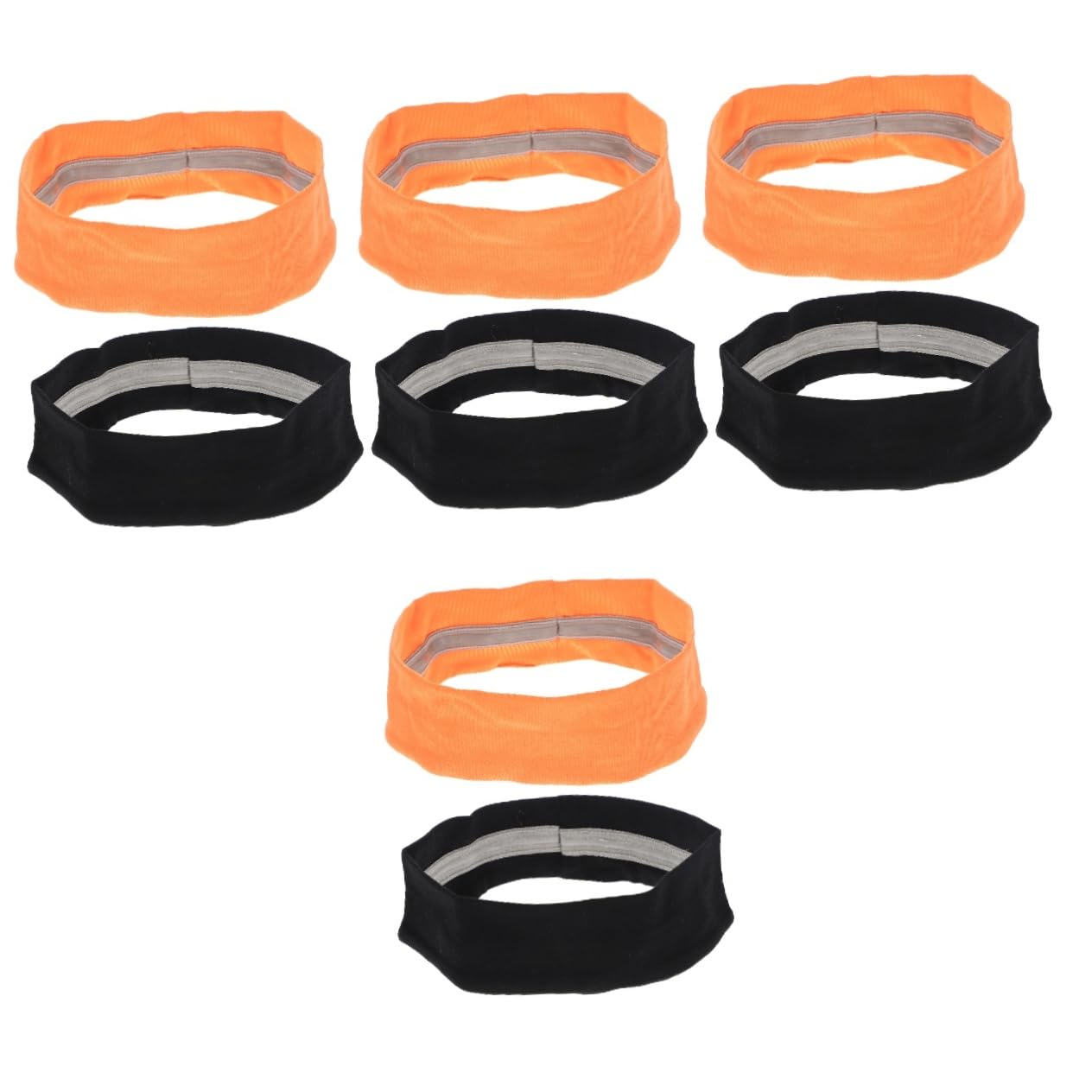 YARNOW 8piezas Elástica Antisudor para Correr y Yoga De Material Rápido Secado y Transpirable para Hombres y Mujeres