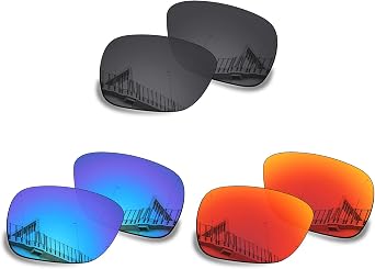 Well-aimed Replacement Lenses Compatible with Rudy Project Spinhawk Sunglasses - Value Pack 301