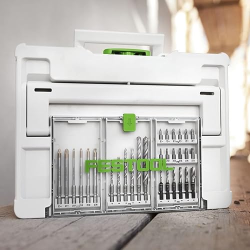 Miniatura 6 de Festool 577395 Casete de broca rechoncha de 18 piezas BKS SYS3 D3-8 K CE/W