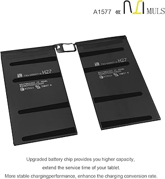 Amazon.com: MULS A1577 Tablet Battery for Apple iPad Pro