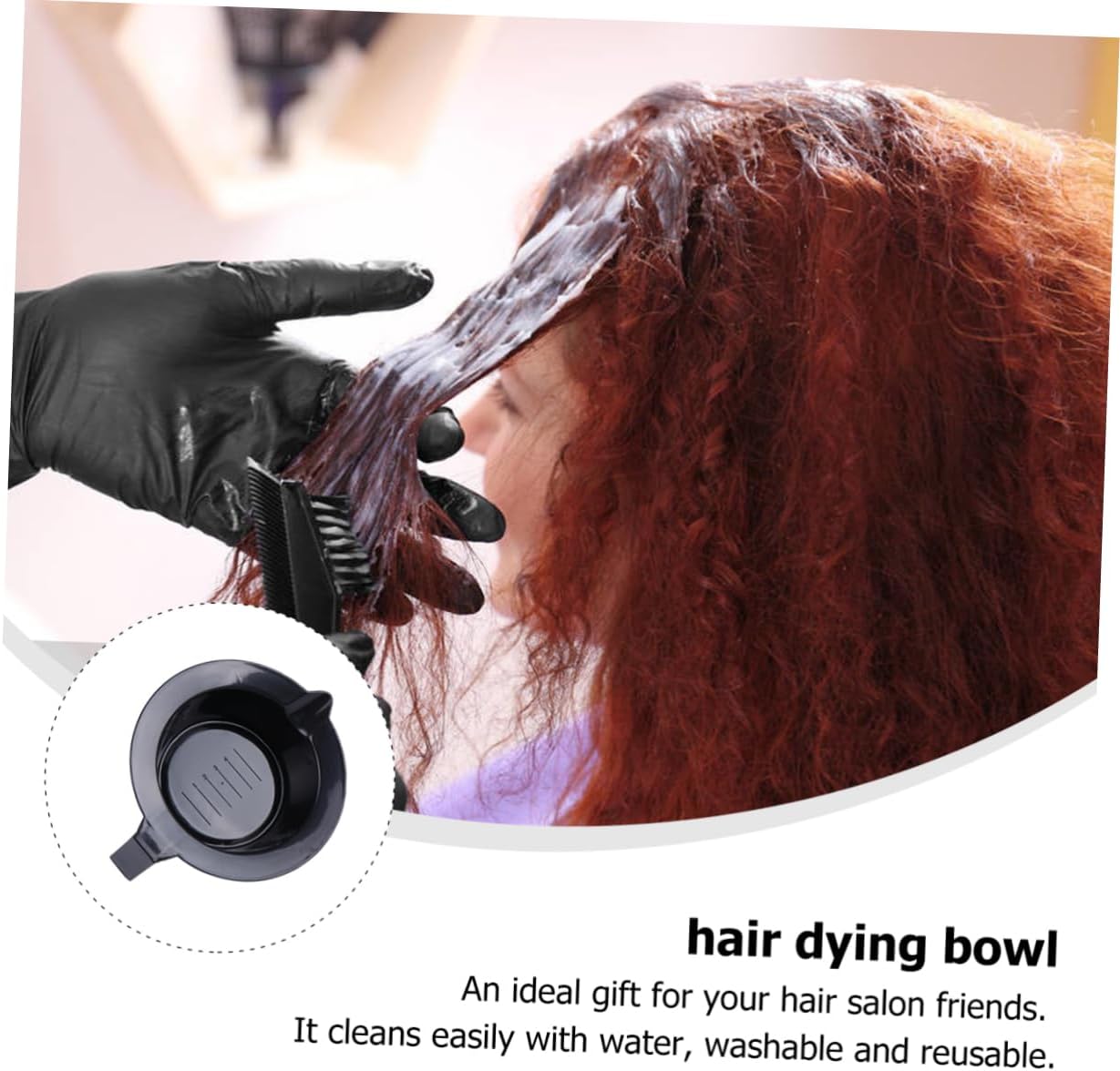 24pcs Hair Dye Bowl Kit Scale for Salon Use Dyeing Bowls for Hair Coloring and Mixing Essential Tools for Home and Professional Hairdressing