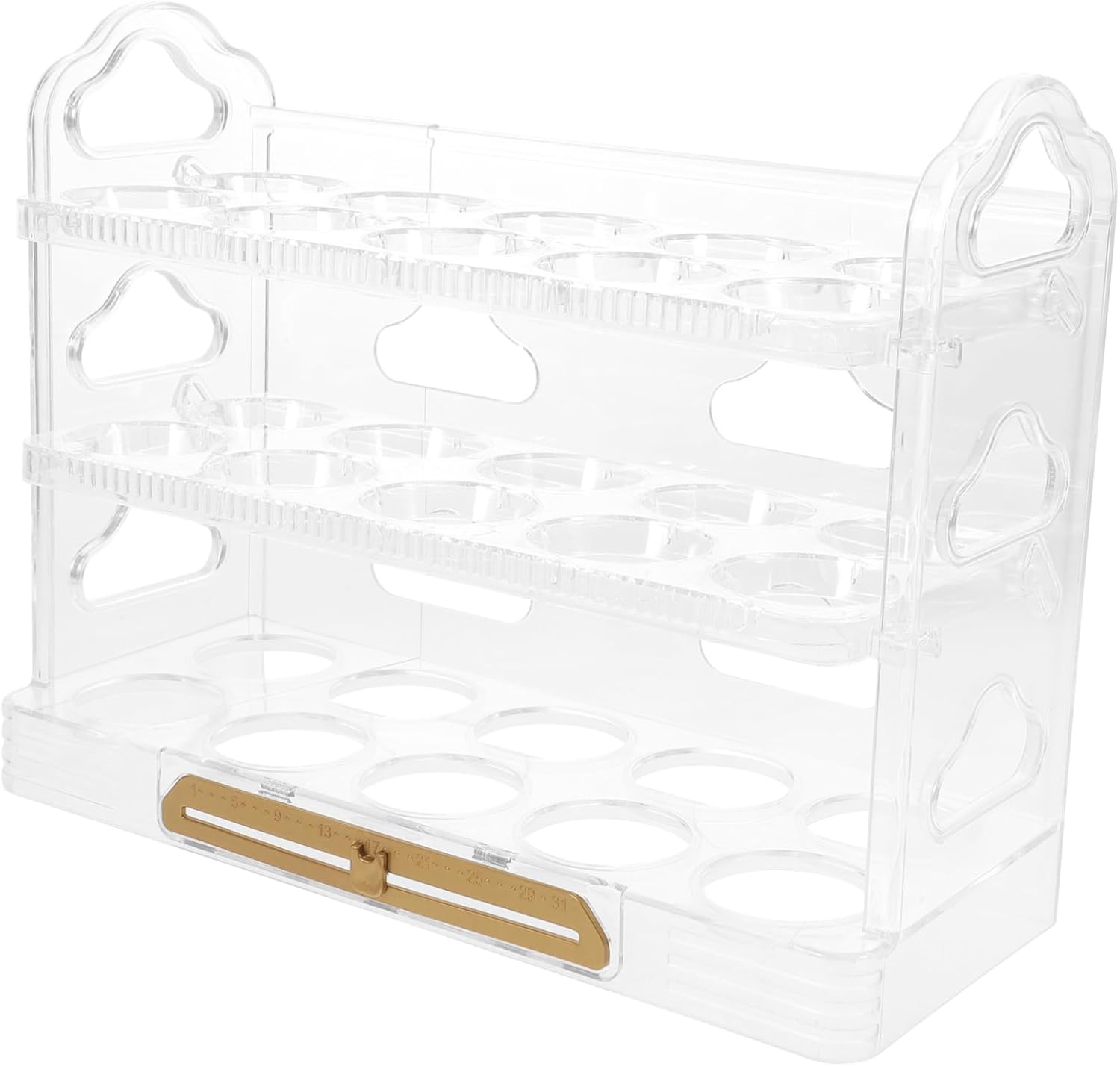 Refrigerator Storage Rack Holder for Fridge Compact Design for Kitchen Countertop Material Space-saving