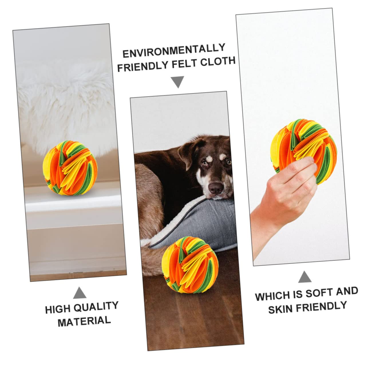 Toddmomy 2piezas Juguete Masticable para Perros Bola De Alimentación Interactiva para Mascotas Juguete De Teething para Cachorros Estimula El Olfato y Previene El Aburrimiento Material