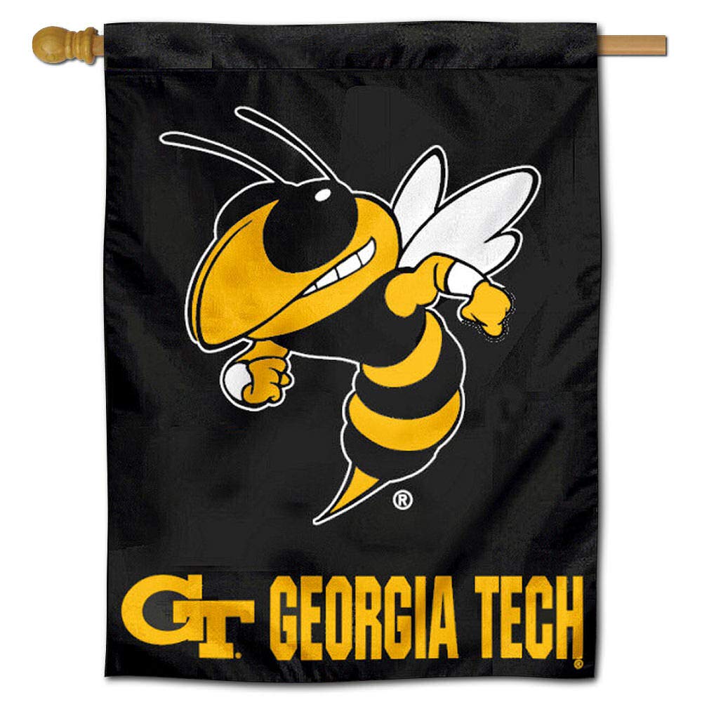 College Flags & Banners Co. Georgia Tech Yellow Jackets House Flag Banner