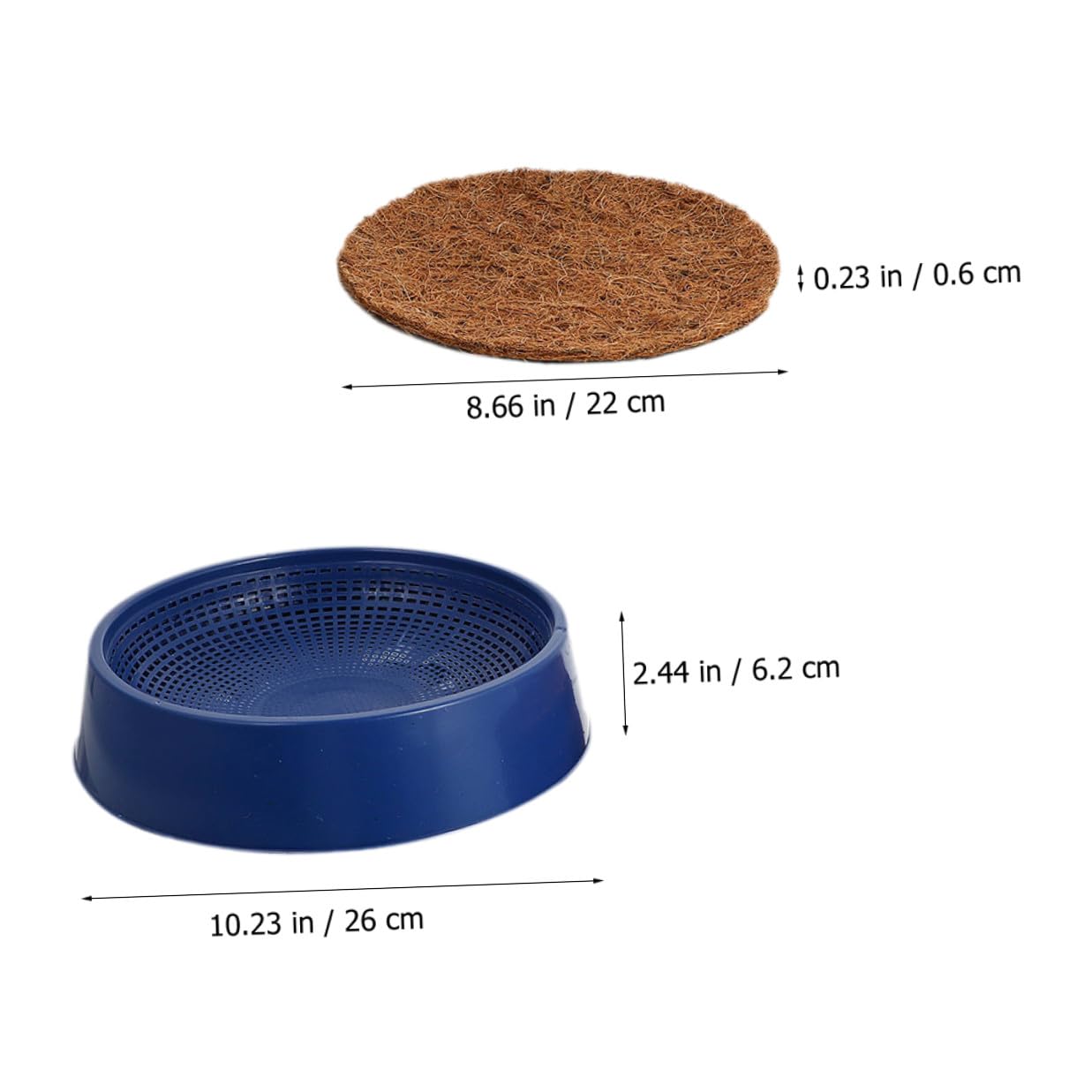 Set 5 Pezzi Nido per Piccioni Domestici Aperto Tappetino di Nidificazione Riutilizzabile in Plastica Resistente, Nido Compatto per Allevamento in Gabbia, Accessori per Uccelli da Interno