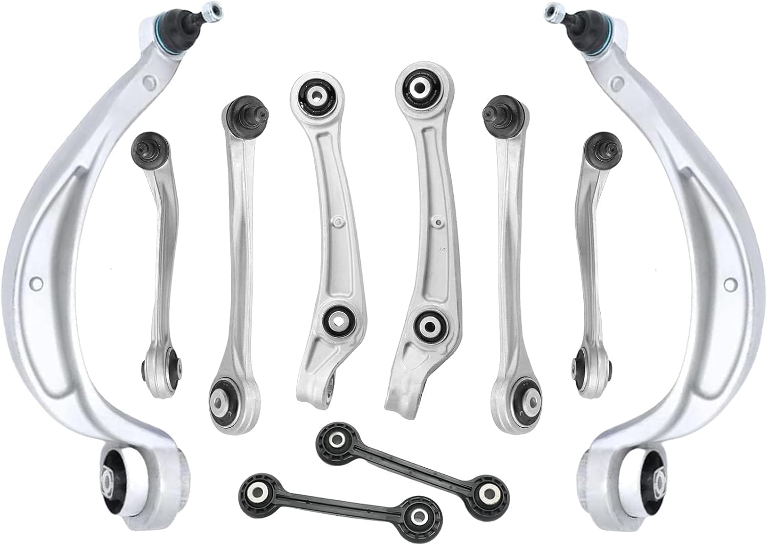 Front Suspension Kit Lower Control Arm 2013-2016 For Audi A4 Quattro,2014-2016 For Audi A5 Quattro,2014-2016 For Audi Q5,2014-2016 Audi RS5,2014-2016 Audi S4/S5,2013 Audi A4,2012-2018 A6 A7 for 2012-2018 B8/C7