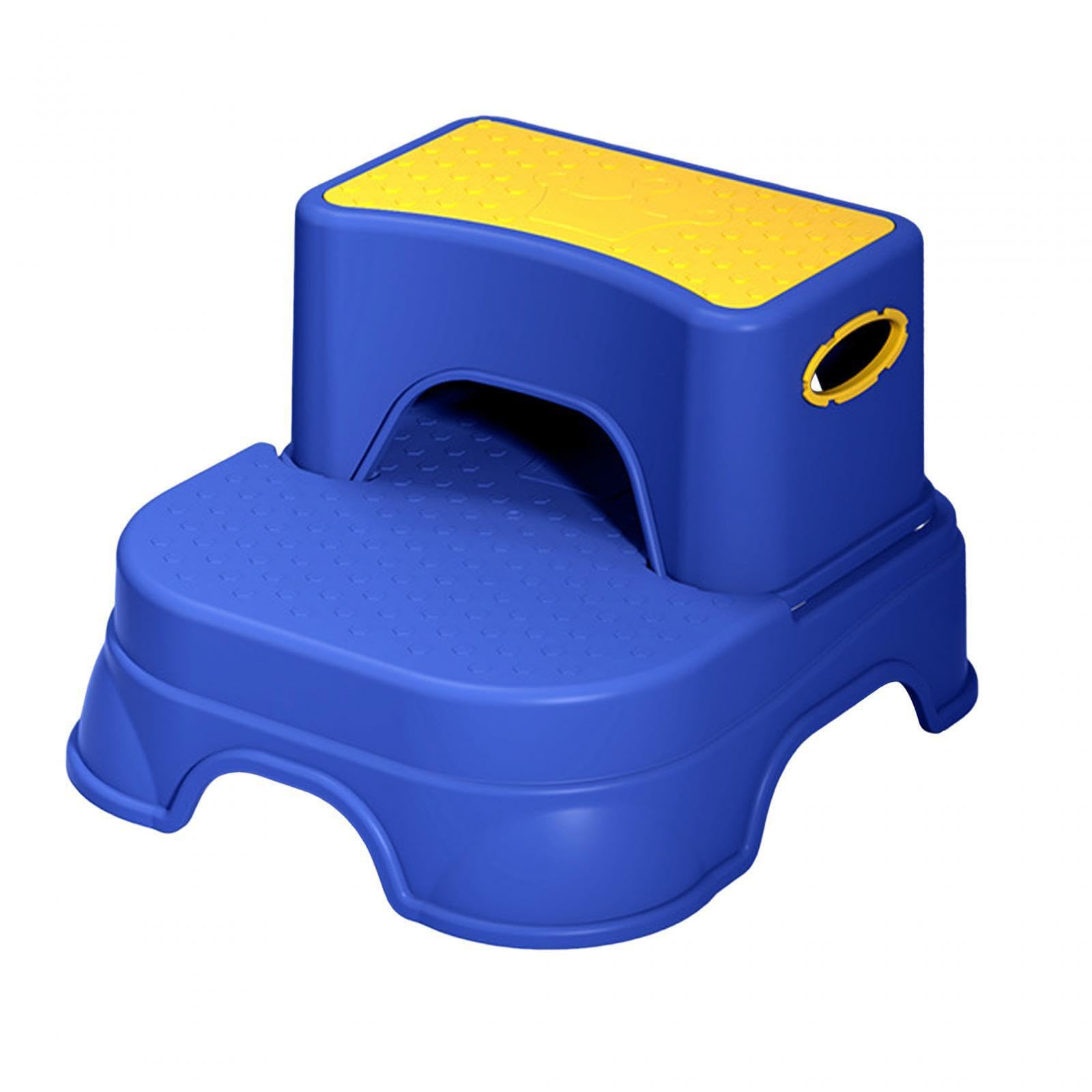 QIXCXAZ Step Stools Detachable Two Steps Stool For Kids Anti Slip Addition Enhancing Toddler Independence In Bathroom Kitchen Areas Bathroom Toilet Stool For