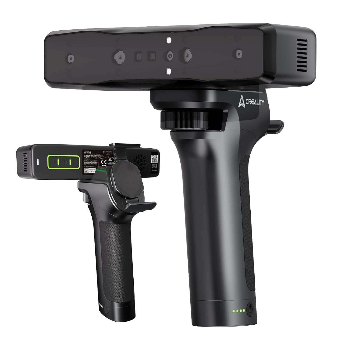 Creality 3D Scanner Otter Lite, Handheld Scanner with 0.05mm Accuracy, Anti-Shake Tracking, Up to 30FPS Scanning Speed Support 20-2000mm Objects for Windows Mac iPhone Android (Otter Lite)