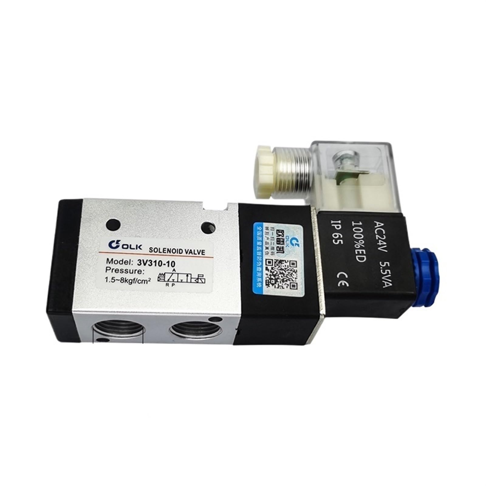 Électrovanne 3V310-10 pour un contrôle précis de l'air et du gaz 24V