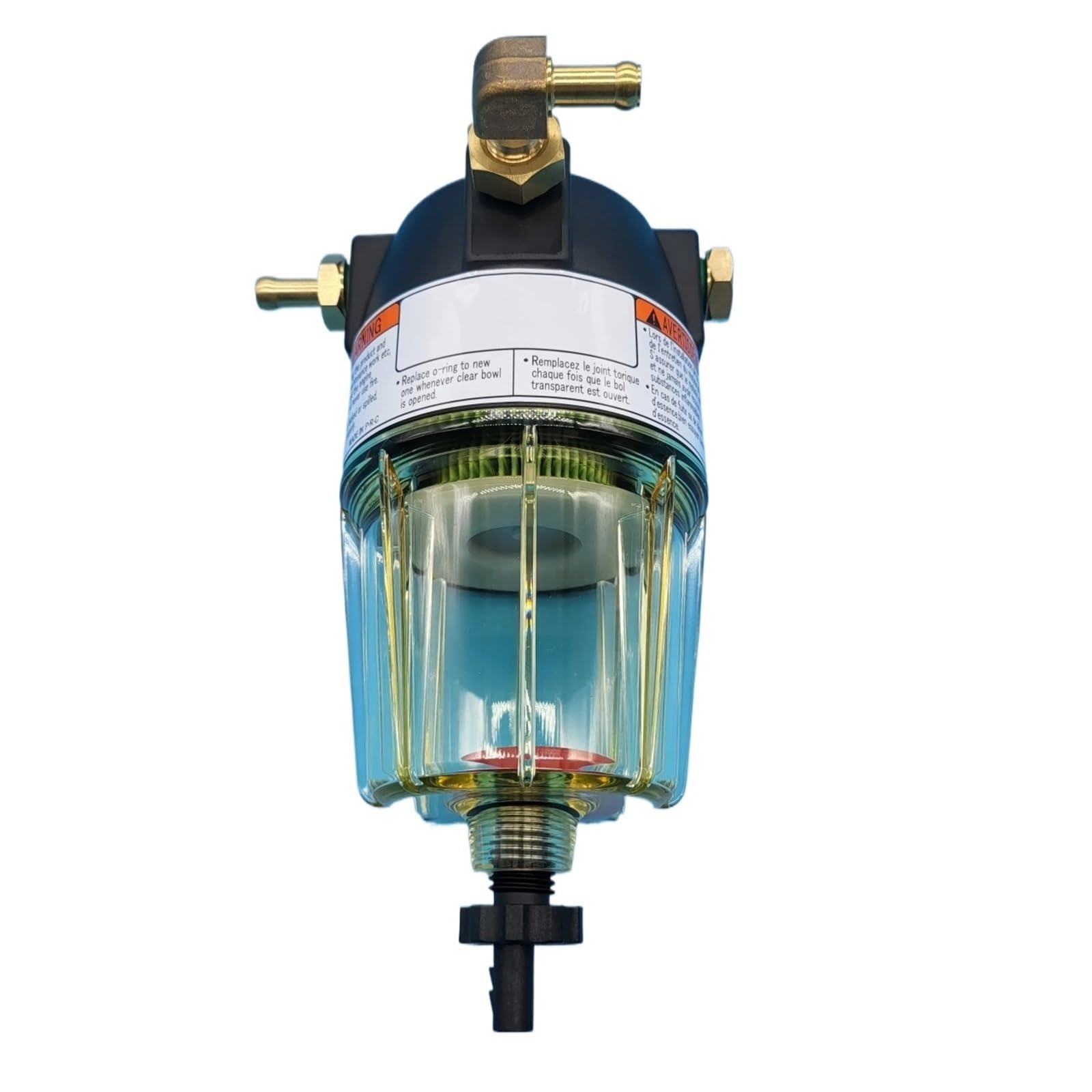Filtro De Combustible Diésel para Coche, Compatible con Motores Fueraborda De hasta 300 CV, Separador De Aguaparacombustible.
