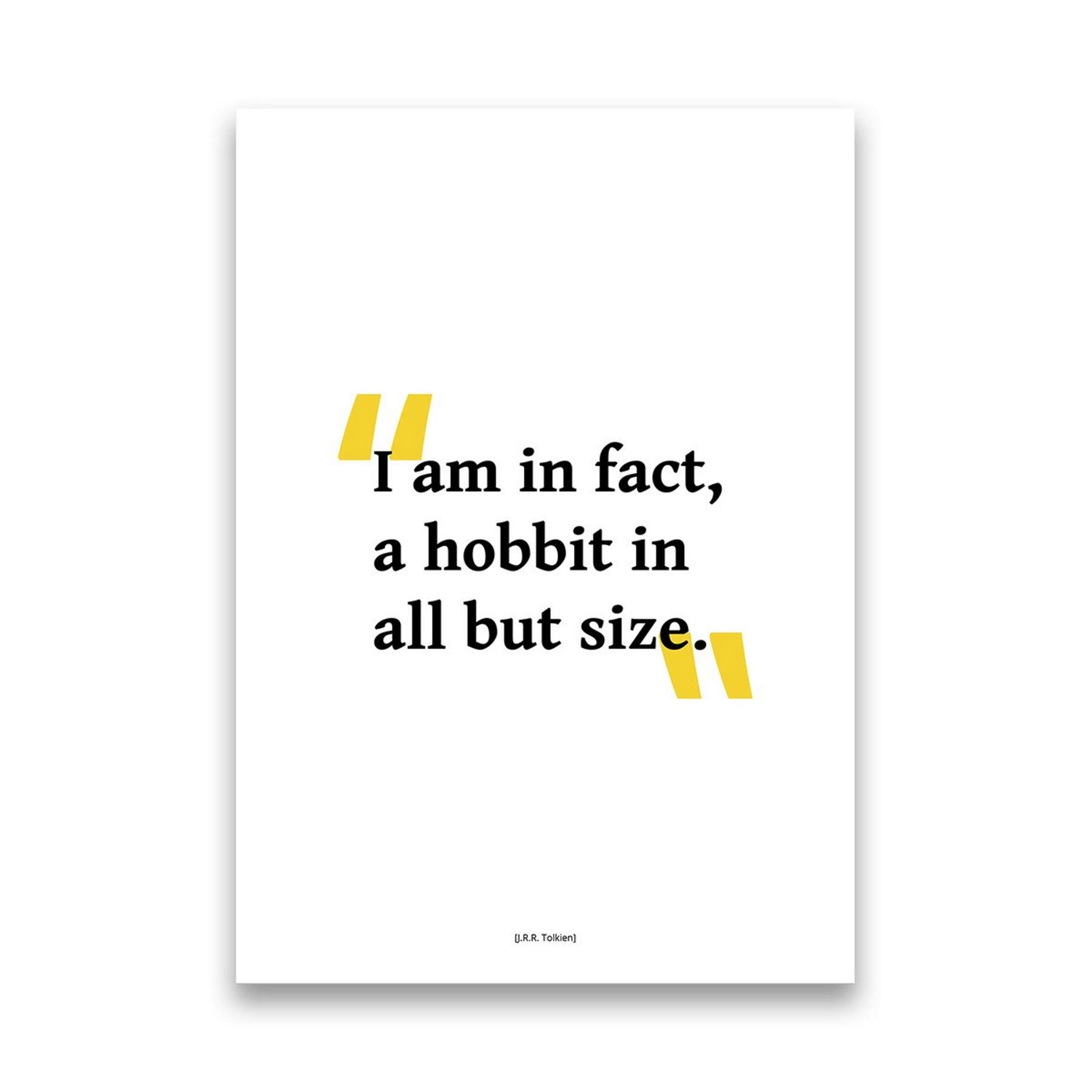 Spineless ClassicsLiterary Quote Poster - The Hobbit (J.R.R. Tolkien)