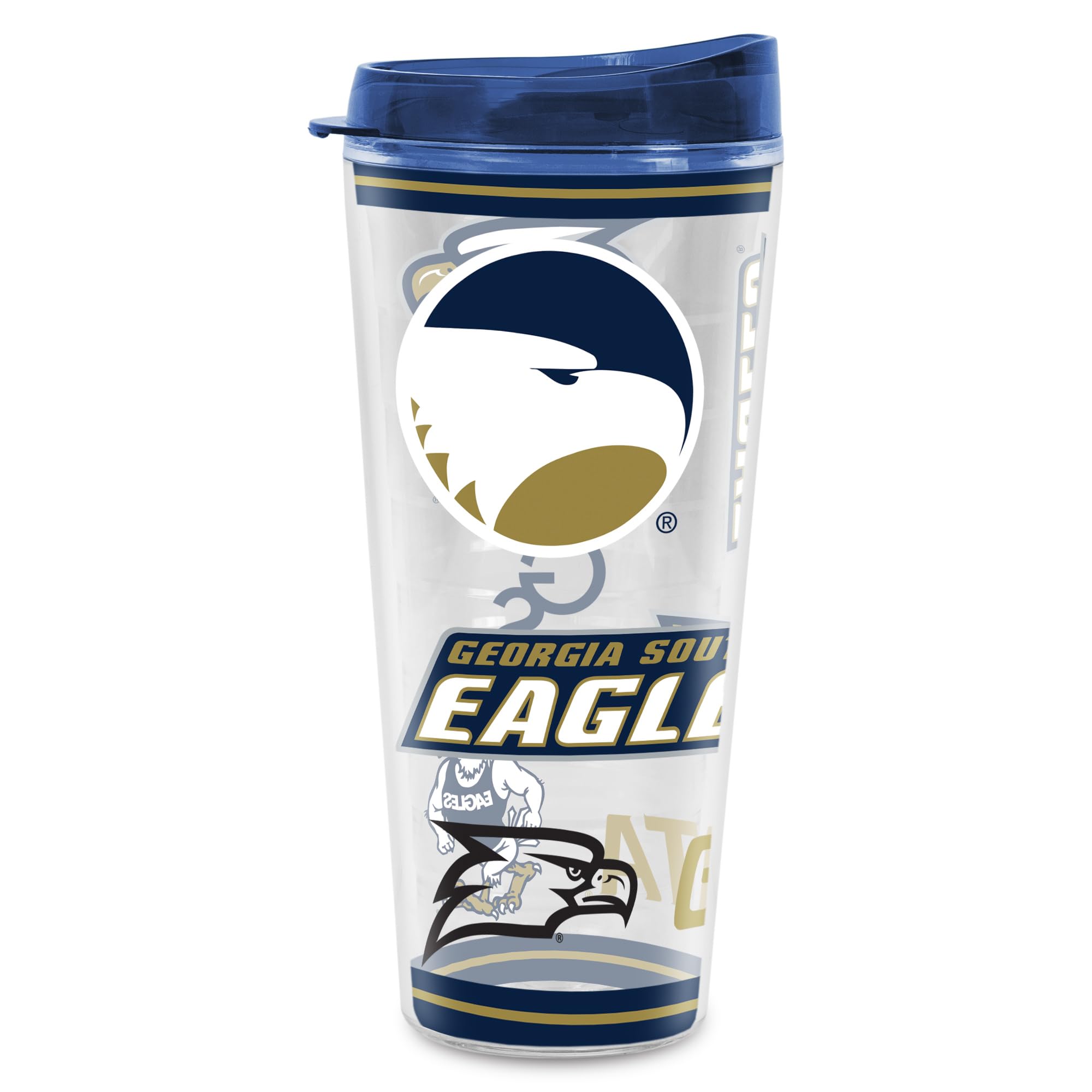 Rico Industries NCAA College Double Wall Mayhem 16oz Or 20oz Tritan Tumbler W Lid