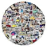 頭文字D アニメ 100枚 おしゃれ ステッカー 漫画 かわいい 防水 PVC ステッカーセット ラップトップ スーツケース 車 ヘルメット ギター ステッカーパック