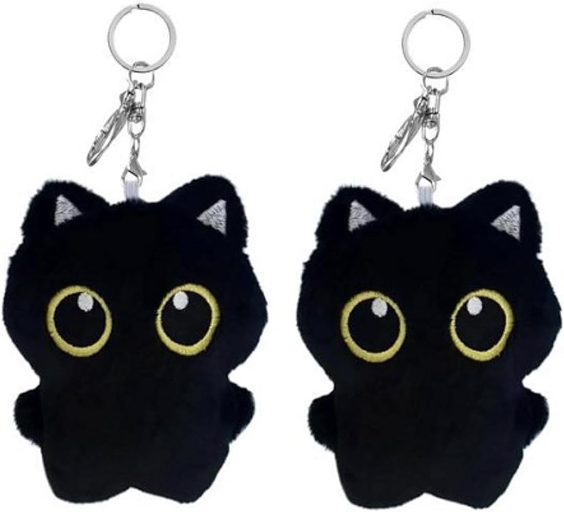 BUCK-TICK シリアスベアー キーホルダー 黒猫 おまけ付き ぬいぐるみ