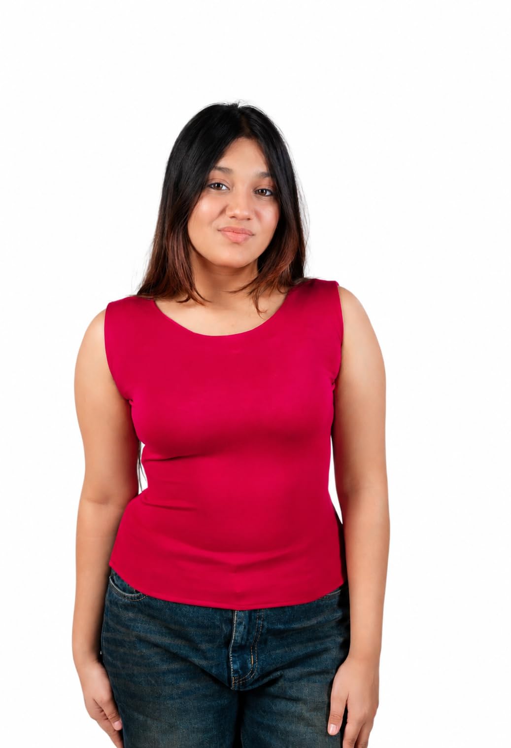 Sleeveless Bow-Back Top-image-30