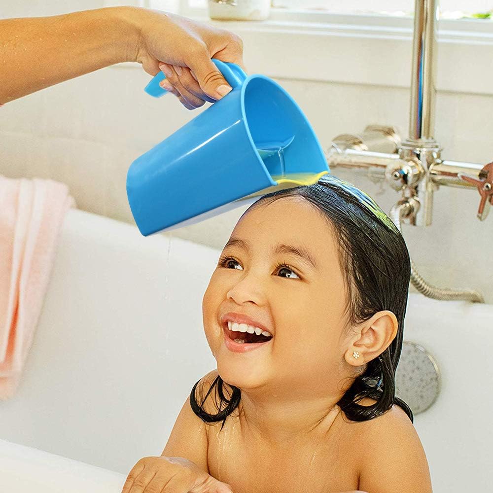 Shampoo Rinse Cup, Baby Bath Cup to Wash Hair, Baby Hair Rinsing Cup