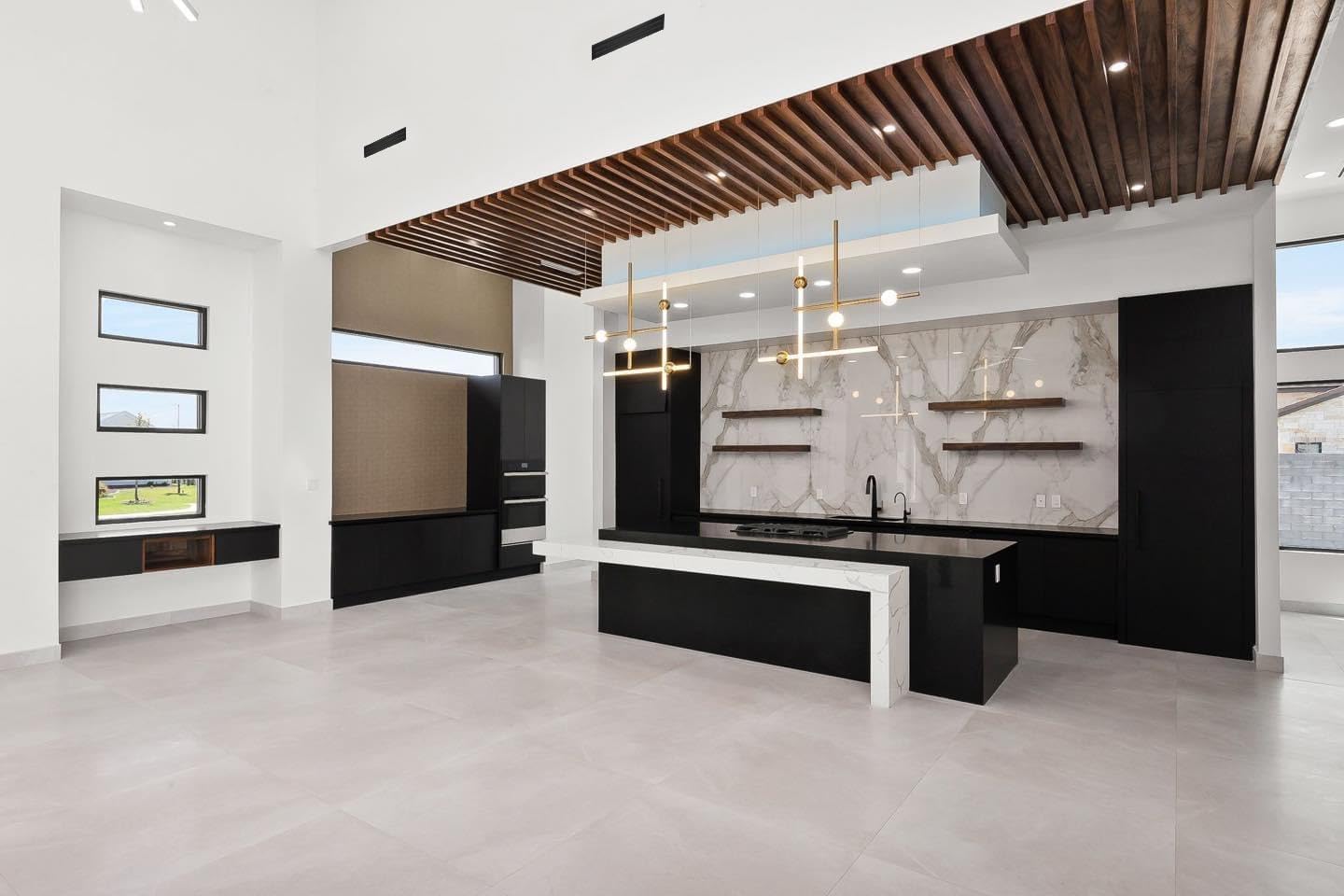 BUILDMART - 12" Linear Slot Diffuser - (2 Slot) Double Slot - Black Decorative Air Vent - Modern AC Vent Cover for Ceiling, Walls & Floors - Texas Buildmart