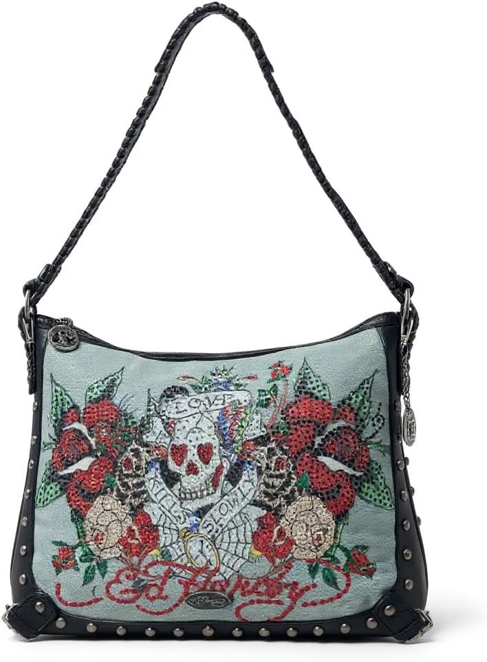 ED HARDY Women's Large Hobo Bag EHH276