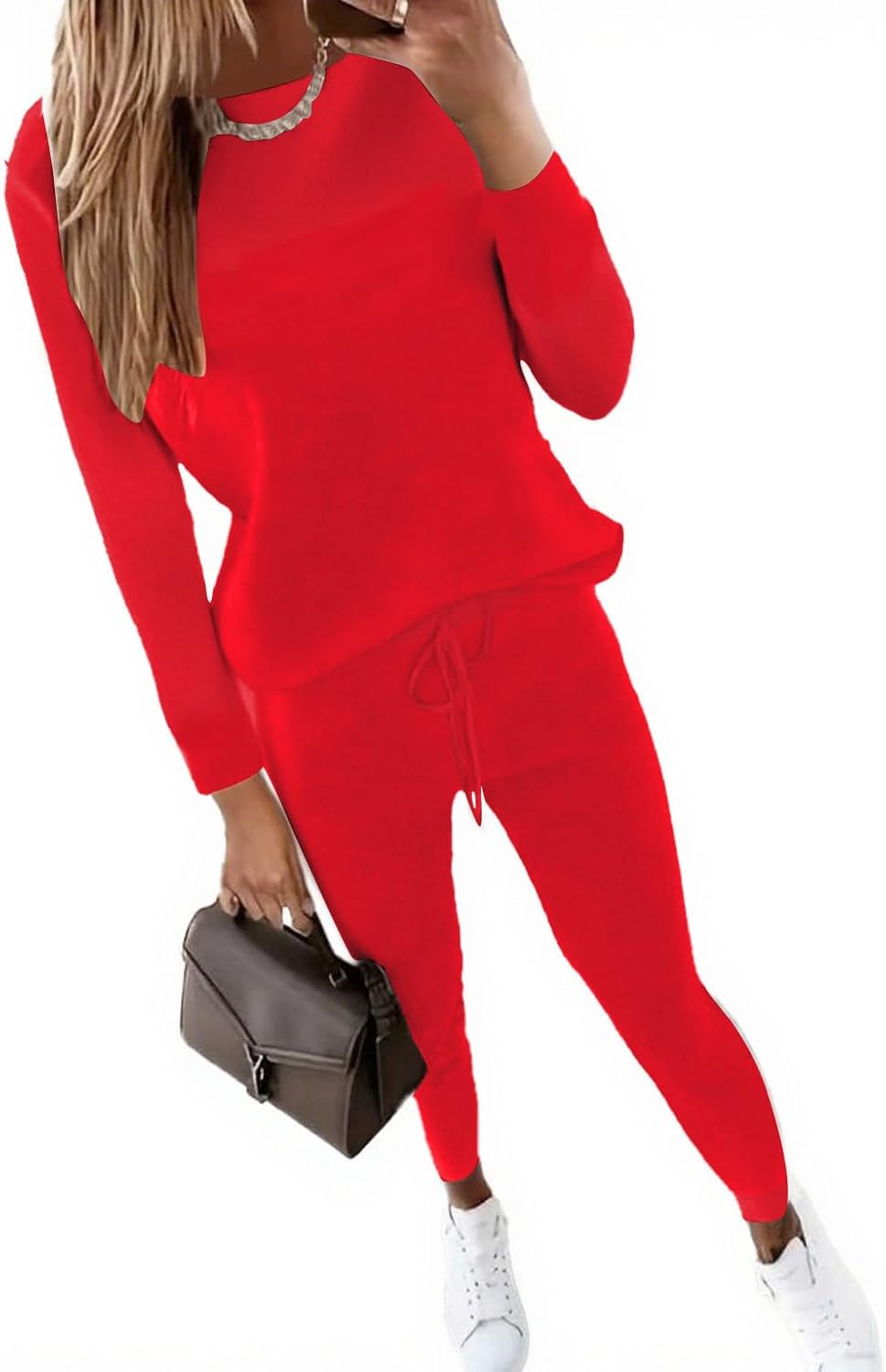 HBQ Women‘s Color Block 2 Piece Outfits Casual Travel Sweatsuits Lounge Sets 2025 Fall Fashion
